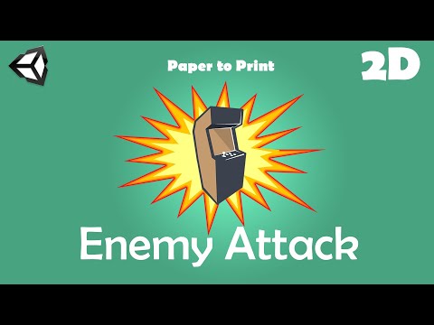 Create Attacking Enemy in 2D Unity game