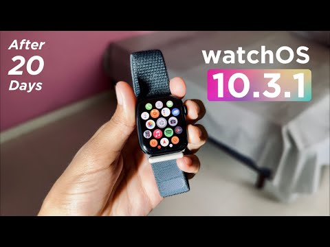 Apple WatchOS 10.3.1 Review After 20 Days | Apple Watch Series 9 | Hindi