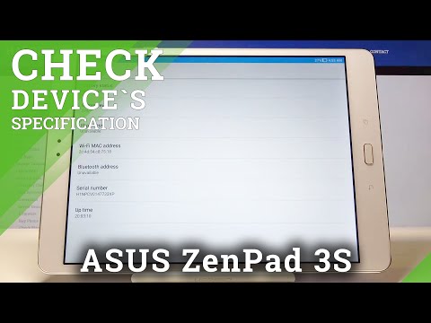 How to Check Device’s Specification in ASUS Zenpad 3s – Devices Info
