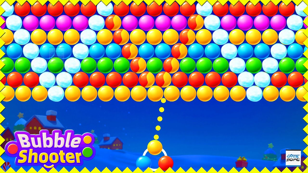 Bubble Shooter Bubble Balls Level 1 - 10 ⚽ ( Ball Game )