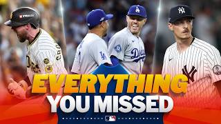 Dodgers take 2-1 lead over Braves in NLDS, Padres win Game 3 vs. Brewers and MORE!👀