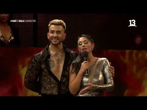 Pamela Diaz sufre traspié con peinado tras presentación. Aquí se Baila, 2022