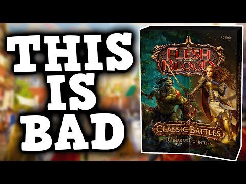 The Biggest Problem with Flesh and Blood TCG // Dorinthea vs Rhinar Classic Battles