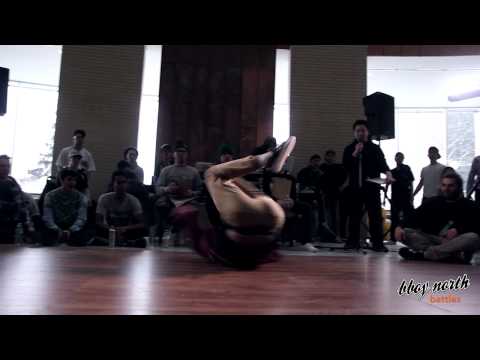 Top 16 1v1: Ali vs Isotope - KINGS OF STEEL 2015 HAMILTON | BBOY NORTH