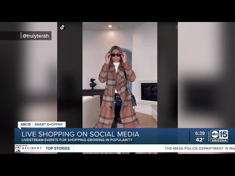 Live shopping on social media growing in 2022