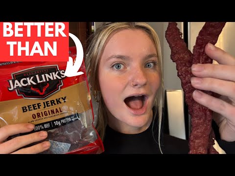 How to Make EASY and AFFORDABLE CARNIVORE Beef Jerky: 2 INGREDIENTS!!
