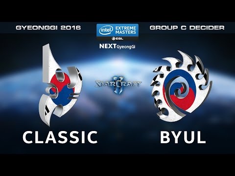 StarCraft 2 - Classic vs. ByuL [PvZ] - Group C Deciders Match - IEM Gyeonggi 2016