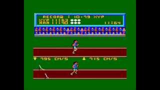 [AMSTRAD CPC] Track & Field - Longplay & Review