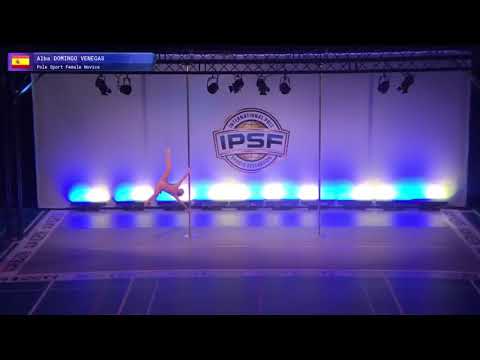 Novice Female Alba Domingo Venegas of Spain - Prelim 2017 World Pole Sports Championships