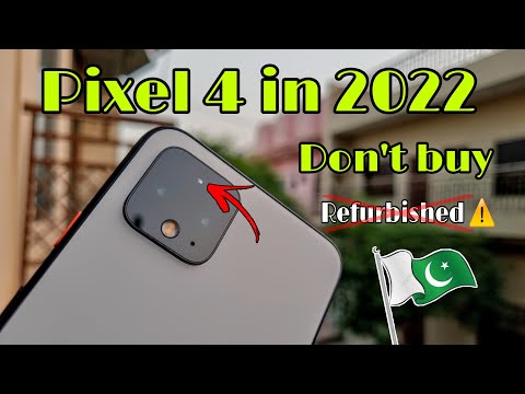 google pixel 4 complete review | pixel 4 in Pakistan | 2022