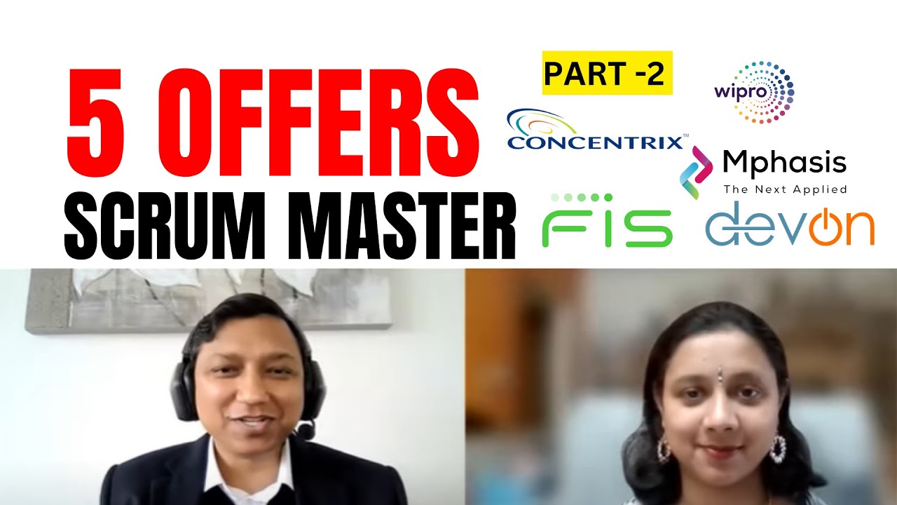 [𝐑𝐄𝐀𝐋 ] scrum master interview questions and answers ⭐ scrum master interview questions 𝑷𝑨𝑹𝑻-2/6
