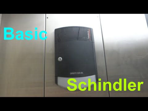 Schindler 330A Hydraulic Death Trap Elevator at Katz Deli & Bar in Houston, TX.