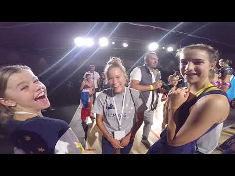 High fives with Team Australia 2018 / FISAF World Championships Leiden / GoPro Hero 5 Black