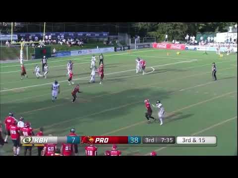 Michael Lawson Free Agent DB (StrongSaftey/FreeSaftey/NickelSaftey) GFL Tape EuroLeague G