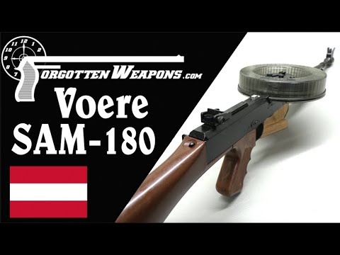 Voere SAM-180 - Semiautomatic American 180 SMG Made in Austria?