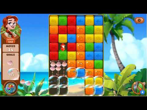 Lost Island Blast Adventure Level 142 - No Boosters