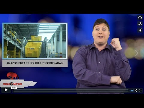 Amazon breaks holiday records again (ASL - 11.27.18)
