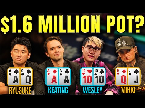 $35,000 Straddle?!? Alan Keating Has POCKET ACES in Wild Hand