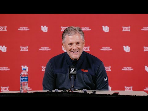 Head Coach Kyle Whittingham weekly press conference - 10.13.25