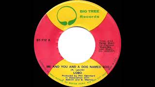 1971 HITS ARCHIVE: Me And You And A Dog Named Boo - Lobo (mono 45)