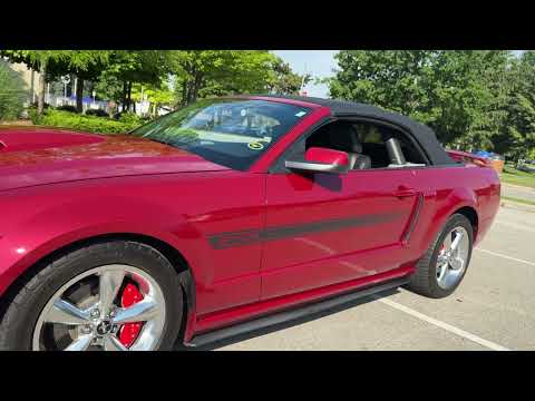 **SOLD on the CCC Buy-It-Now Lot** 2008 Ford Mustang GT/CS Convertible