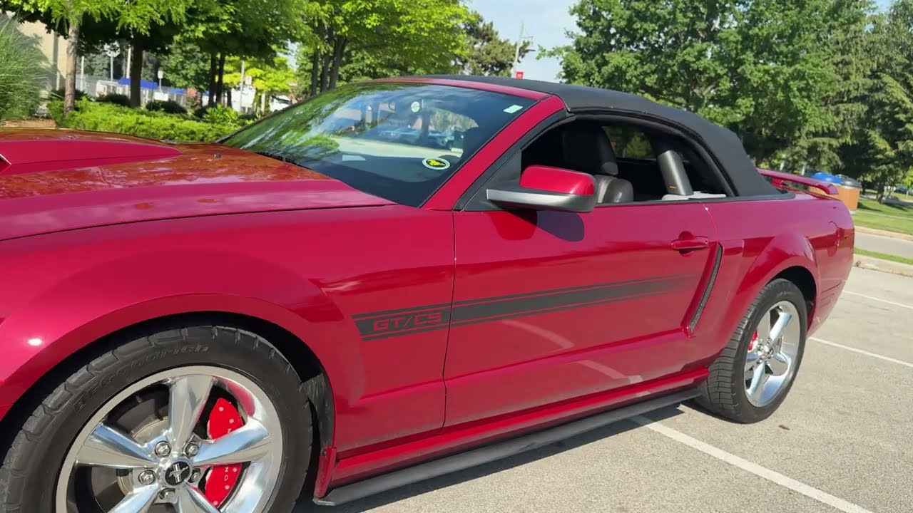 **SOLD on the CCC Buy-It-Now Lot** 2008 Ford Mustang GT/CS Convertible