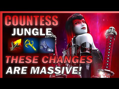 The BEST ROLE for COUNTESS is now JUNGLE with THESE CHANGES! - Predecessor Gameplay