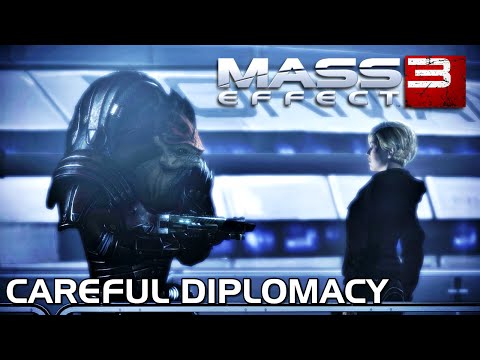 Mass Effect 3 - Careful Diplomacy (Sabotaging the Genophage cure)