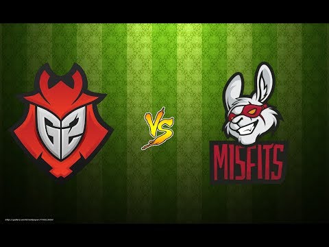 CS:GO - G2 Esports vs Misfits - ELEAGUE Major 2018