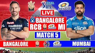 IPL 2023 Live: Royal Challengers Bangalore vs Mumbai Indians Live Scores | RCB vs MI Live Commentary