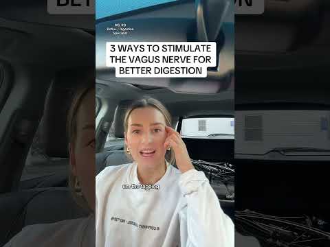 3 Simple #VagusNerve Exercises for Better #Digestion ✅ more linked below👇 #GERD #AcidReflux