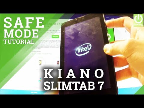How to Enter / Quit Safe Mode on KIANO SlimTab 7 3GR