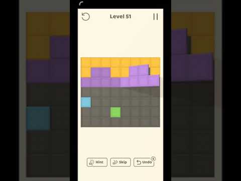 Folding Blocks Level 51 Walkthrough