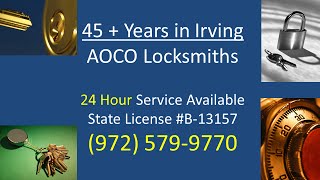 preview picture of video 'Locksmith Irving, DFW, Dallas, TX Locks, Safes, Car, Door Locks Opened and Repaired'