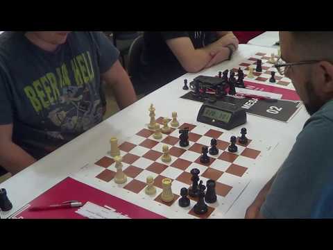 GM  Larino Nieto, David - Cuevas Fernandez, Jose Alberto, Rapid chess, Pirc defense, PART II