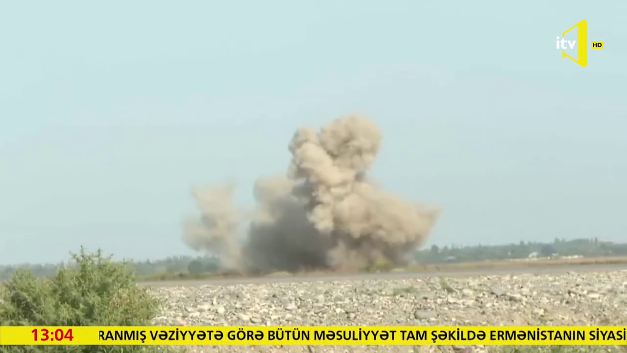 Cəbhə xəttindən görüntülər