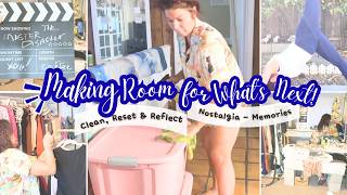 *NEW* CLEAN WITH ME // Let's Make Room to Spark Creativity 🧼 Closet Clean, Studio Reset & Reflecting