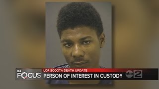 Baltimore Police have the murder weapon and a person of interest in custody in Lor Scoota killing