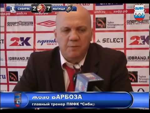 Nova Sibiryak 2-7 Mytischi / Superliga Russa 2012/13 - 17° Jornada