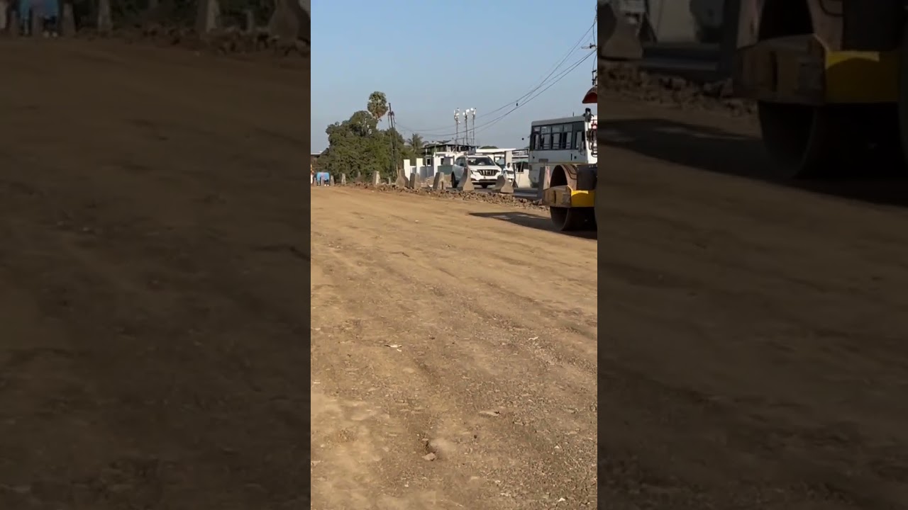 #earthwork subgrade preparation #compaction and #fddtestcivilworldofficial #concreteroadconstruction
