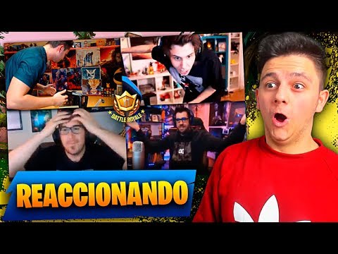 YOUTUBERS REACCIONAN A MI VICTORIA EN EL TORNEO DE RUBIUS [Ampeterby7]