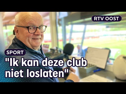 Clubman Herman is the proud stadium announcer of HHC Hardenberg | RTV Oost