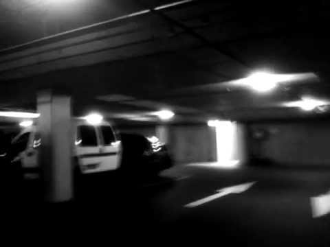 POV walk down the street or through a building with no narration (Underground car park)
