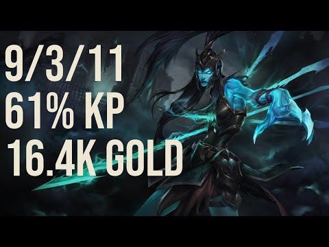 무인데용 Kalista Bot vs Xayah KR 11.15 Challenger Replay