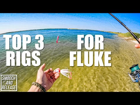 BEST 3 RIGS To Catch Fluke TODAY!! - Get Reel Bass Fishing