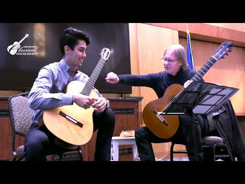 David Russell Masterclass: Suvan Agarwal plays Sleepers Awake BWV 645 arranged by David Russell
