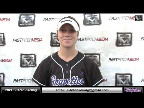 2021 Sarah Kerling Committed to SOU Outfield & Middle Infield Softball Skills Video - Ca Grapettes
