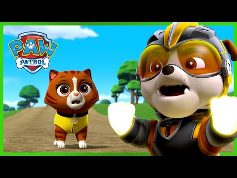 Super Rubble Contra os Supergatos e Mais Momentos de Resgate! - Patrulha Pata PAW Patrol Português