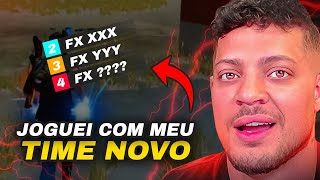 MINHA NOVA LINE DE FREEFIRE? - NOVO TIME DO CEROL!