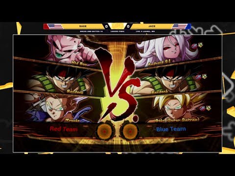 BnB 16 DBFZ - SaGe Vs. Jace - Dragon Ball FighterZ Losers Finals
